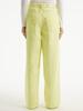 UNKNOWN PLANET Up-387 Wide Pigment Pants Lime