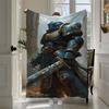 Dicke gepanzerte Ritter-Decke - Weich und bequem - Geeignet zum Warmhalten im Winter und ein ideales Geschenk für Gaming-Enthusiasten
