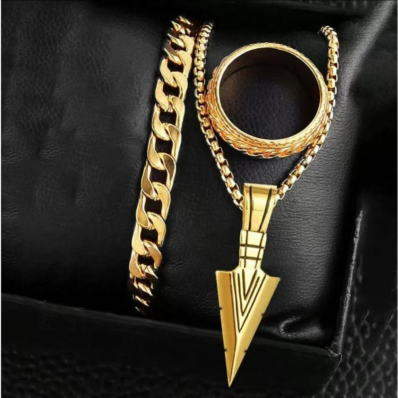 

Arrow Titanium Steel Necklace Couple Pair Necklace Niche Handsome Handsome Street Trendy Male Advanced Black Technology