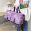 Oxford Nylon Duffel Bag Multifunktionale Sporttasche Schultertasche Faltbare Reisegepäcktasche Mädchen