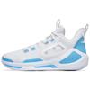 Alien 3 Basketball Shoes Men's Mid Top Anta White/Light Purple Blue Sneakers