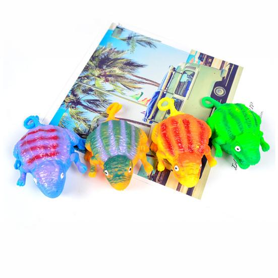 Inflatable Dinosaur Balloon Toy TPR Blow-Up Novelty Animal Balloon for Party Pranks Outdoor Play Safe Expands Up to 40cm Fun Gift for Kids Adult