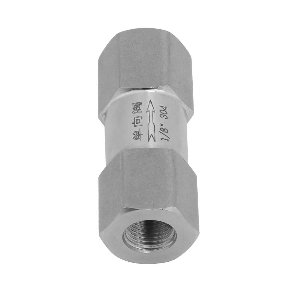 304 Stainless Steel Hex Split Check Valve High Temperature&Pressure Endurance(1 8in BSPP)