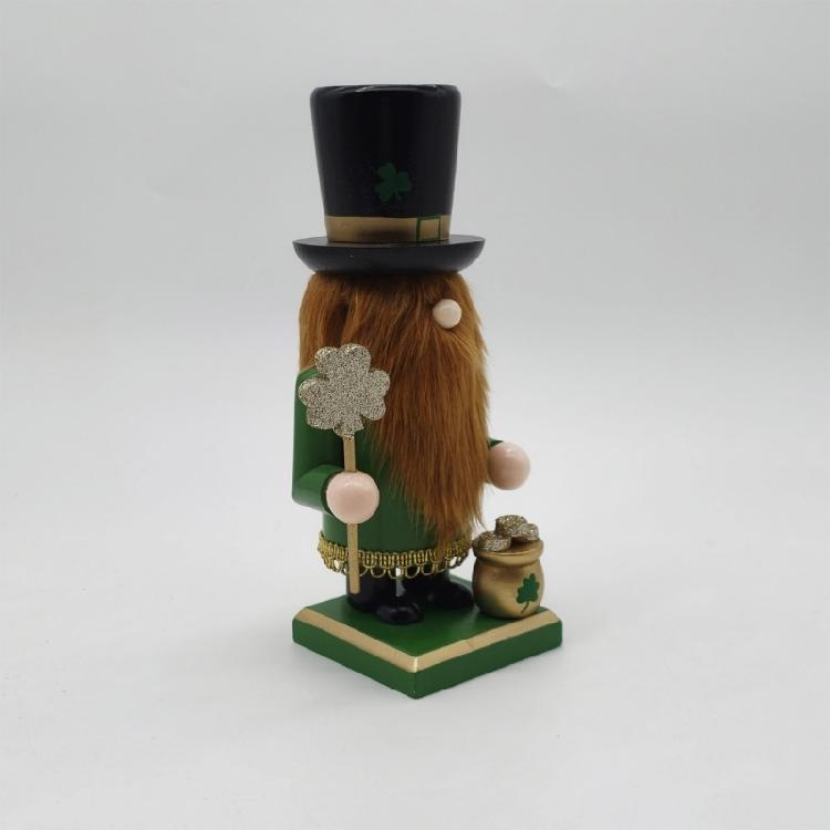 Lucky Green Dwarf Patricks Day Gnomes Ornament For Desktop Office Home Decoration Ornament