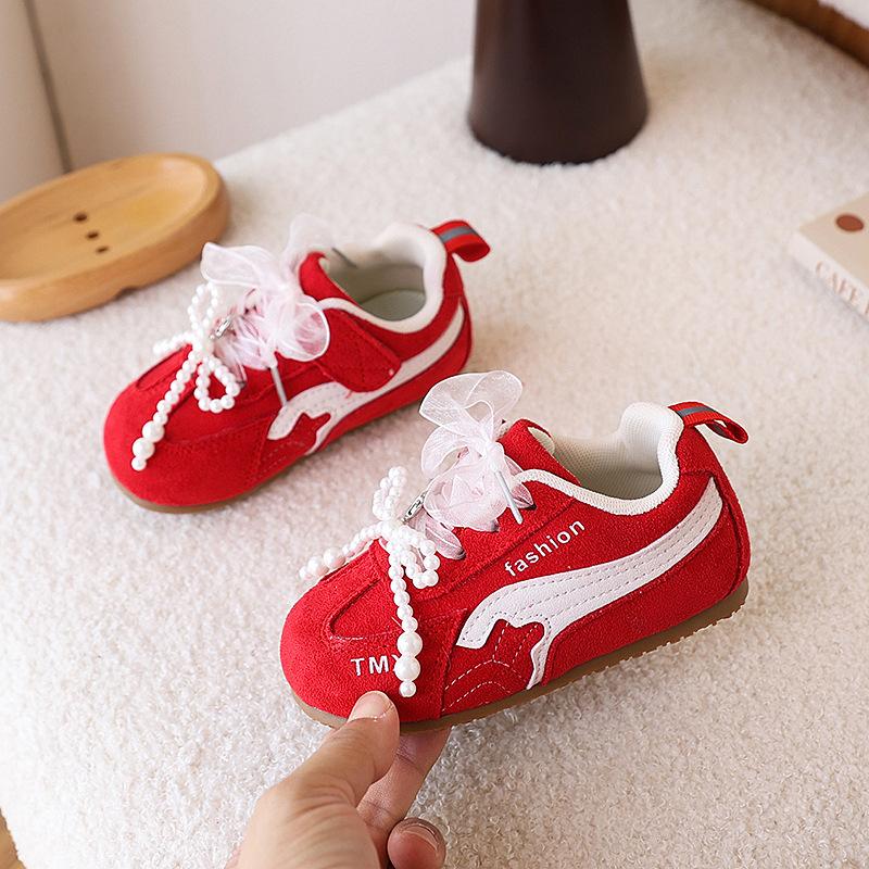 

Korean version of baby girl shoes girls flower moral training shoes summer mesh shoes children sports shoes boys baby soft-soled toddler shoes 21