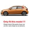 For Volkswagen VW Polo MK5 6R 6C 2011-2017 Car Rear Window Quarter Louver Shutter Cover Side Vent Trim Sticker ABS Accessories
