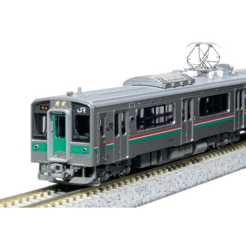 KATO N Gauge 701 Series 1000 Series Sendai Color Two-Car Set, Model Train, 10-1554S