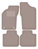 Beige Velour Floor Mats For: Alfa Romeo 155 Sedan (1995-1999)