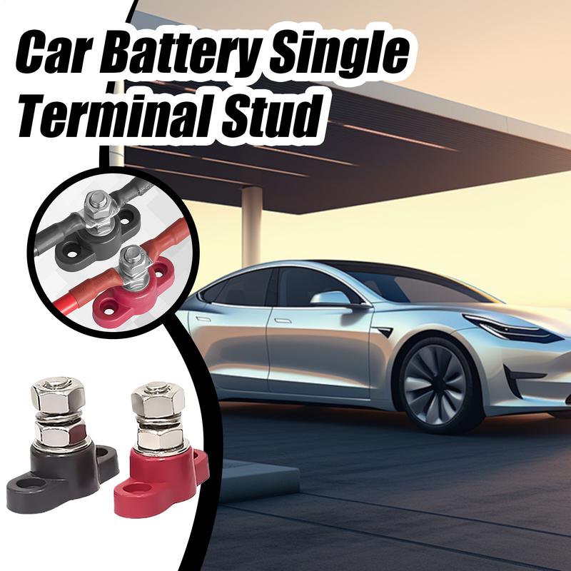 Posts Battery Junction 1 Pair Battery Junction Posts Single Stud For Car Mounting Screws Included Vehicle Modification Parts For
