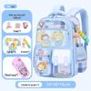 Plaid Backpack for Girls, 1-9 Grade, Large Capacity, Elementary & Middle School