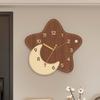 Bedrooms Aesthetic Wall Clocks Wooden Creative Kitchen Living Room Wall Clocks Vintage Led Reloj De Pared Living Room Decoration