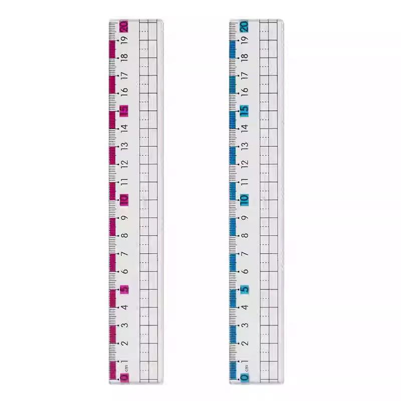 Anti-Myopia Ruler Set: First Grade Square & Eye Protection for Primary Students (3 Sets for New Users)