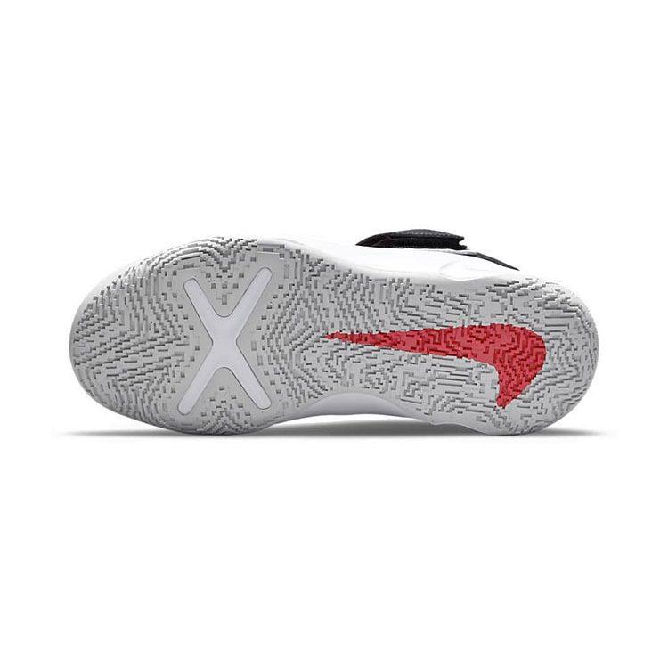 Nike Team Hustle D 10 FlyEase BP Slip Resistant Cushioning Abrasion Resistant Mid top Children's Basketball Shoes DD7302-005