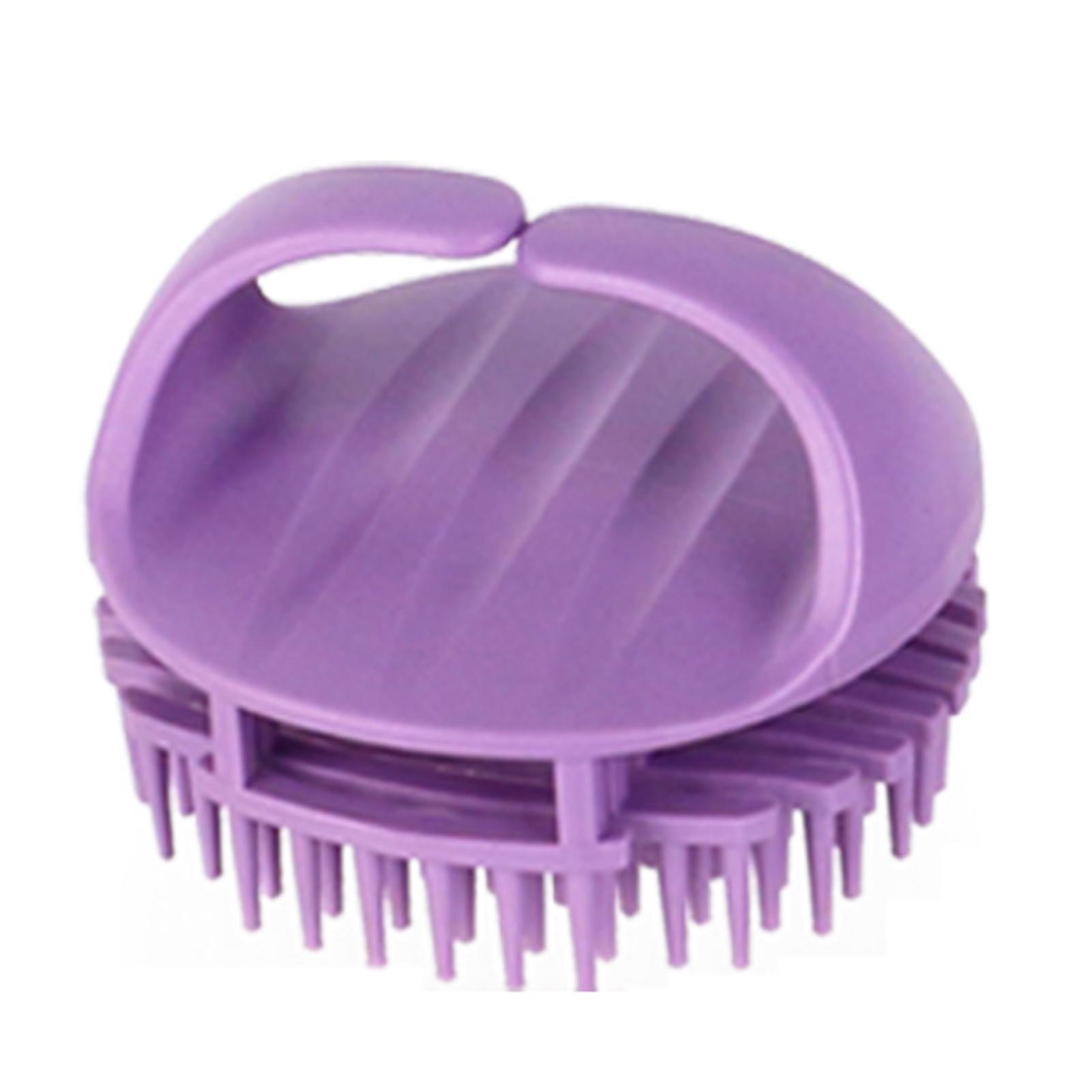 

Щетка для волос, массажная расческа для кожи головы, набор для женщин, мужчин и детей фиолетовый