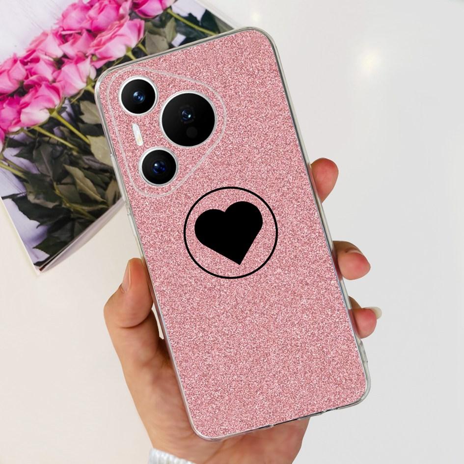 For Huawei Pura 70 Pro Plus Case Fashion Flowers Clear Soft Silicone Shockproof Phone Cover For Huawei Pura 70 Pro Pura70 Bumper