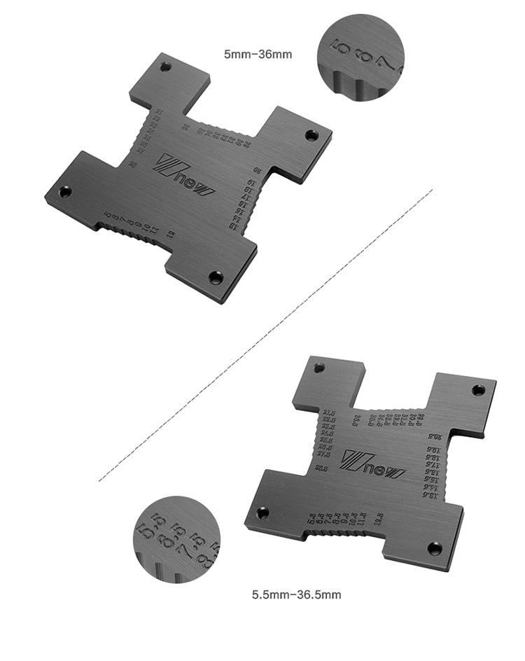Height Gauge for Circular Saw Router Table Bit Height Setting Measuring Tool