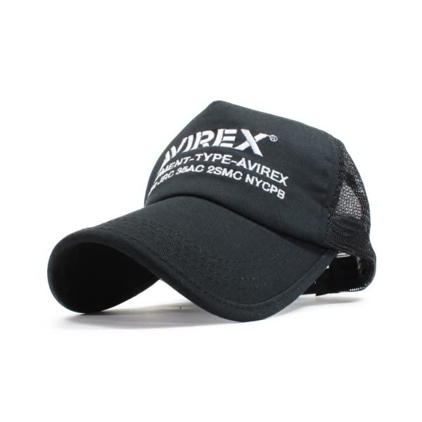 

AVIREX Mesh NUMBERING Plus XL Men s Cap, USA, Size, (Black (NUBERING), M)