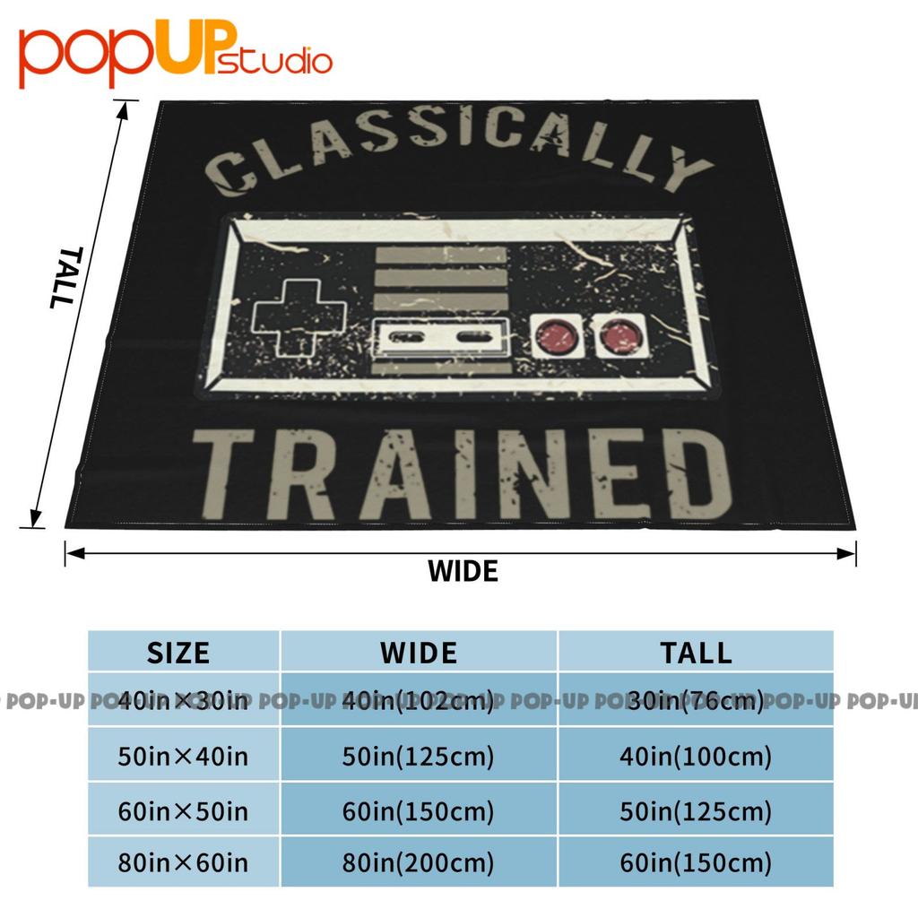 Trained Video Game Gamer Ultra-Soft Blanket Quilt Winter Sofa Cover Bed Covers