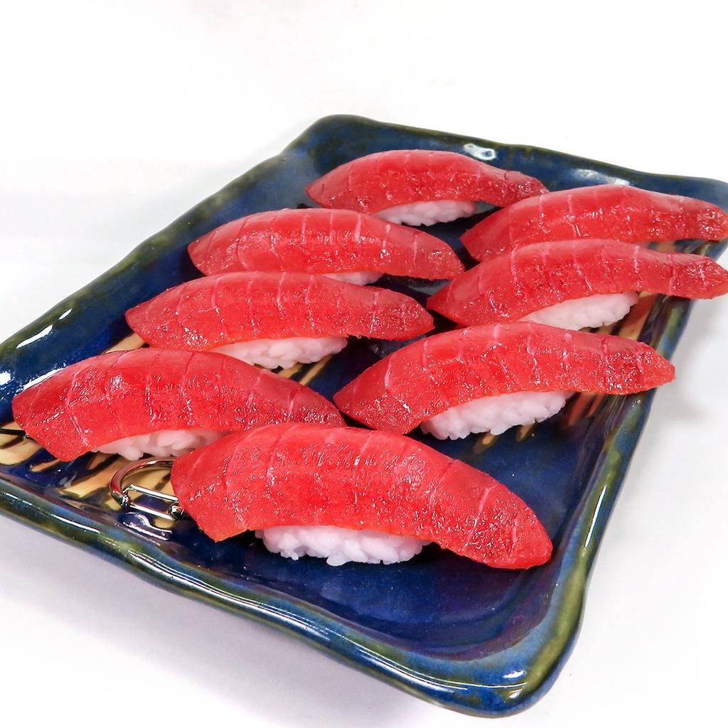 Food replica keychain tuna nigiri sushi that looks like you could eat it 225OK -