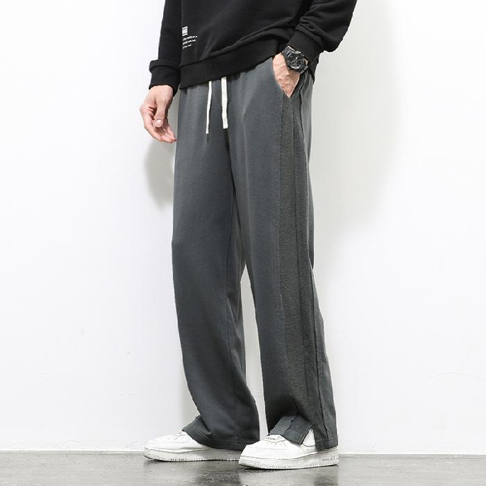 Rechte Broek Heren Lente- en Herfstbroek Heren Wijde Pijpen