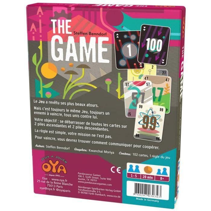 The Game - Edition Haute En Couleur - Jeux de société - Jeux pour la famille - Jeux coopératifs
