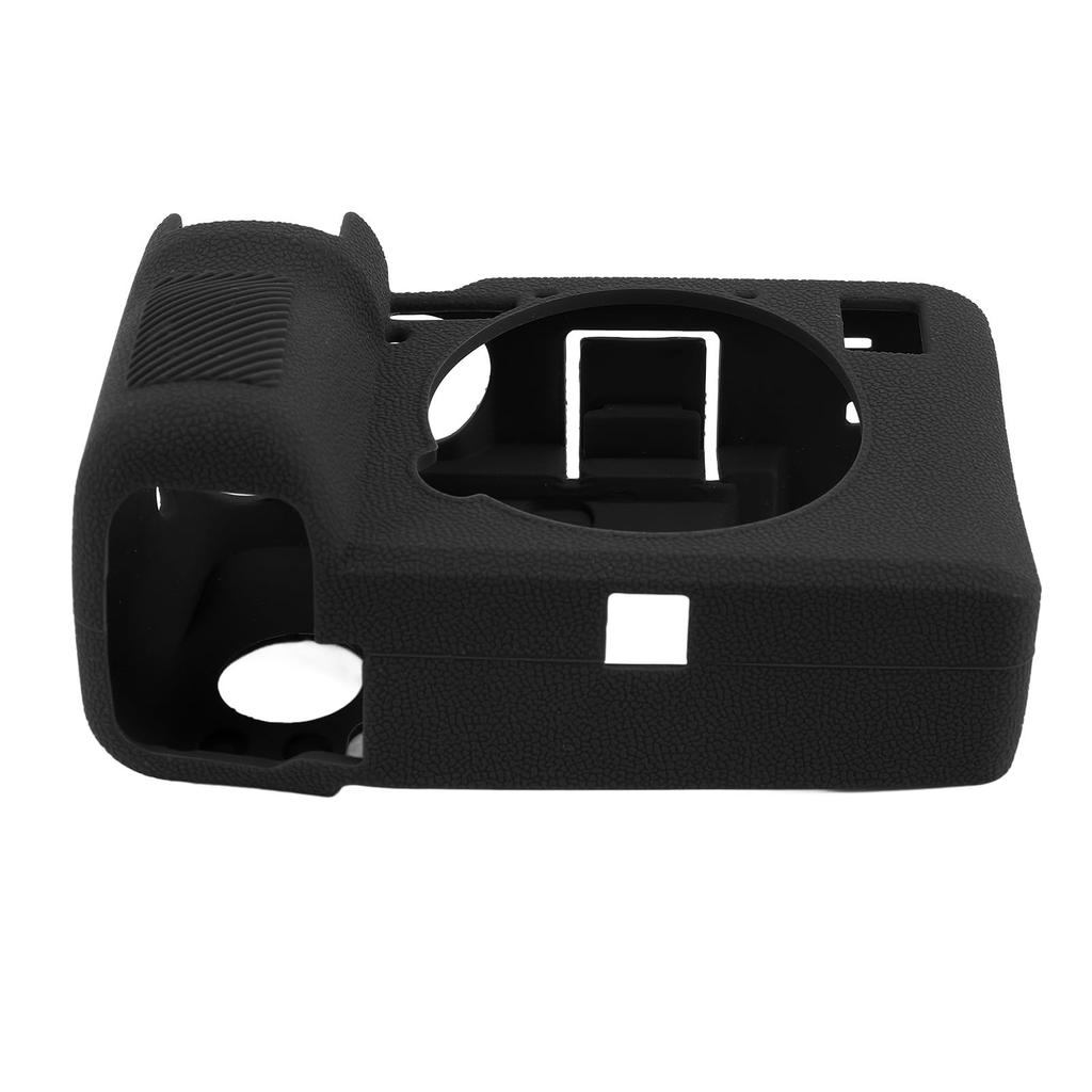 Crafted Soft Silicone Camera Case for A7CII/A7CR, Shock-Absorbing, Non-Slip Protective Case with 1:1 Precision Cutouts and Raised Key Design (Black)