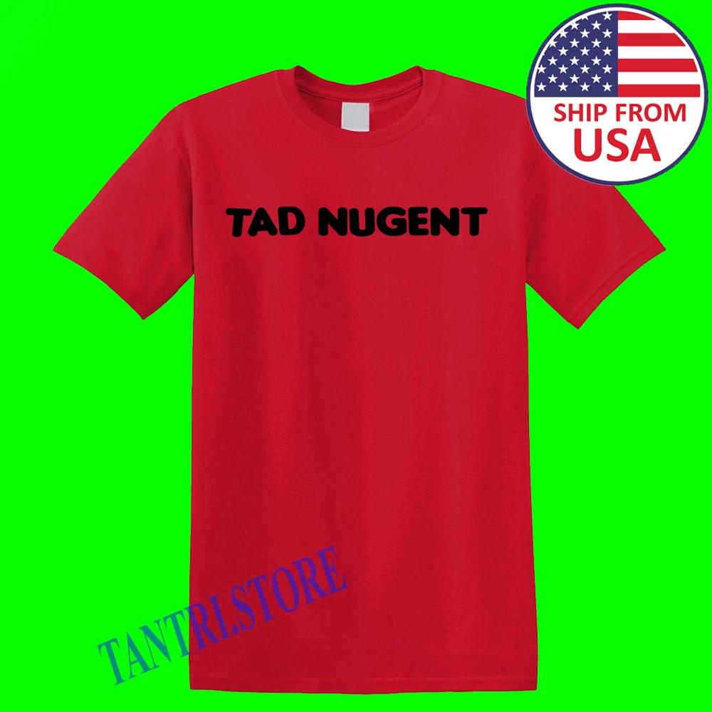 Tad Nugent Ted Nugent Funny Men s Red Size S to 3XL S