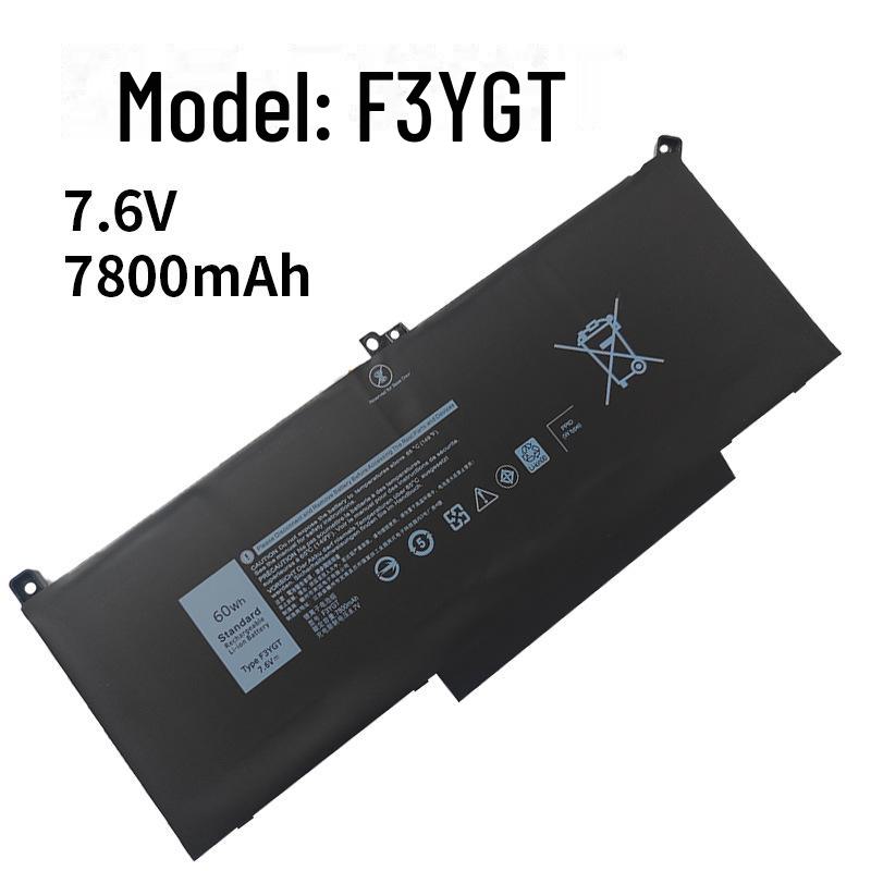 Dell DJ1J0 F3YGT Battery for Latitude 7280/7380/7480/7290 Laptops