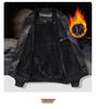 Men's Retro Loose-Fit Leather Jacket - Spring/Autumn Korean Casual Style Workwear Lapel Motorcycle Jacket