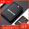 Cdnwbp1 For AMG Benz Hot For Mercedes Benz Portable Wallet PU Leather Credit Card Wallet Purse Card Holder AMG A B C E S G Class A180 CL