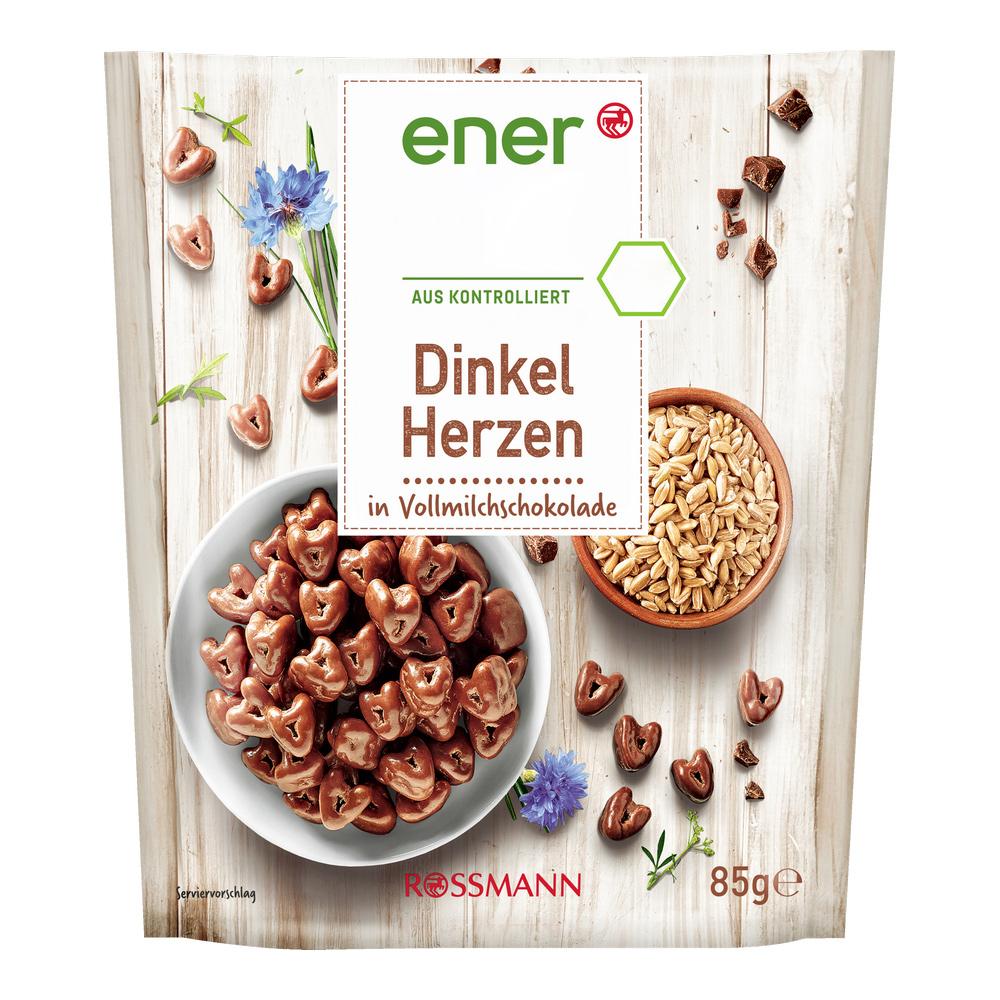 Rossmann Spelt Heart Chocolate Snack 85G