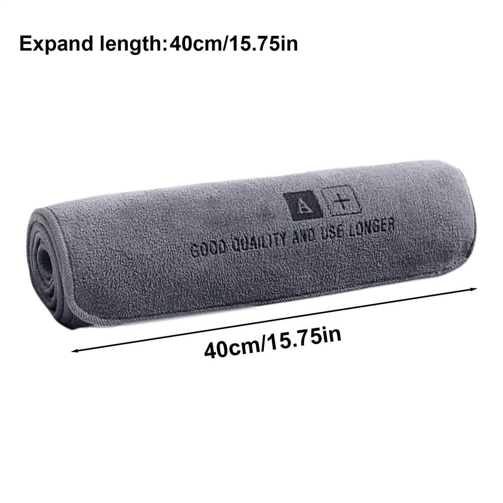 Car Microfiber Towel Car Detailing Towels Absorbent Reusable Washcloths Wipes Rags Cleaner for Garage House Bathroom Mirror