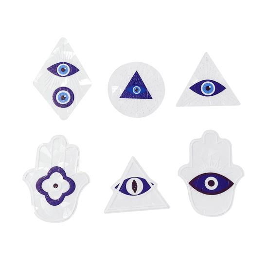Window Sticker Creative Electrostatic Decorative Transparent Butterfly Leaf Glass Suncatcher Sticker Window