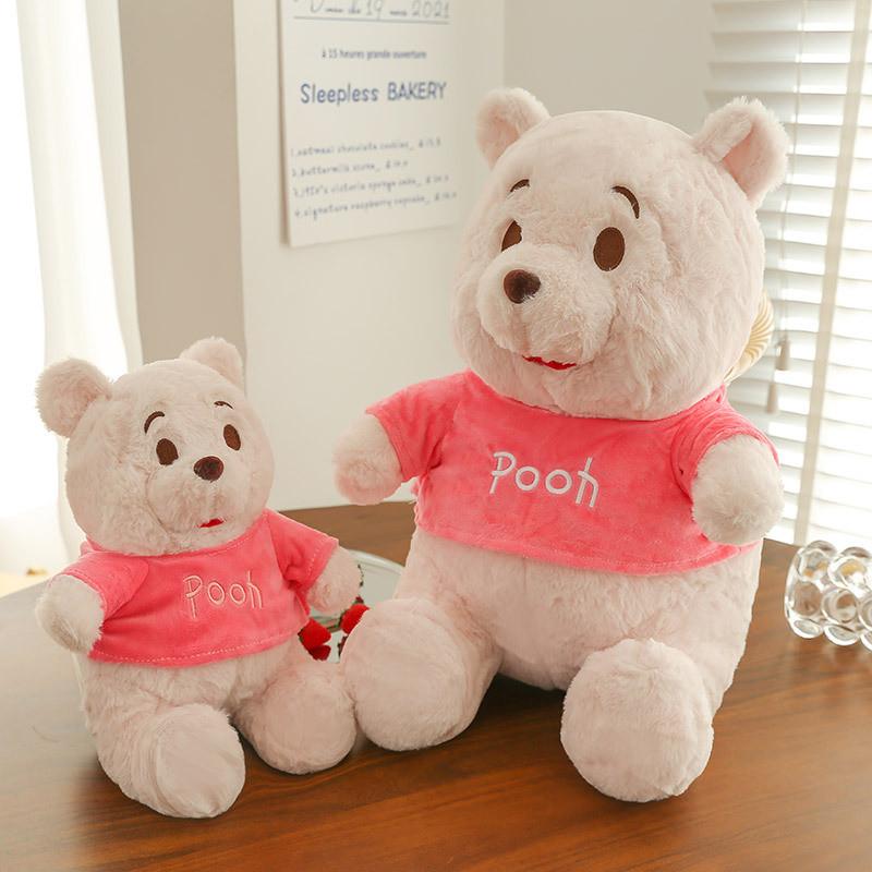 Cute Bear Pooh Pink Plush Toy Children Doll Girlfriend Birthday Holiday Gift