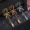 Mini Kitchen Tools Mixing Drinking Valentine's Day Gift Teaspoons Coffee Spoon Tableware Flatware