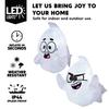 Joyfy 2 Pack Window Ghost Halloween Inflatable 2.6 FT Scary Flying Ghost Broke Out from Window for Halloween Outdoor Decoration