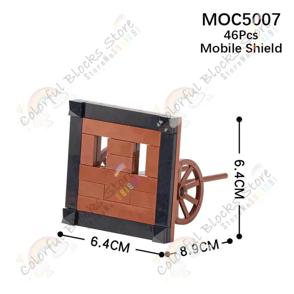 

Средневековая катапульта, военное оружие, модель, строительные блоки, съемный щит, арбалет, лук, тележка, MOC, сборочные кирпичи, игрушки для детей