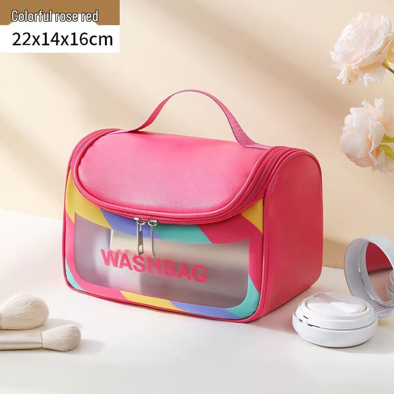 Large Capacity Multi-Functional Travel Makeup and Toiletry Bag