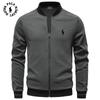 Polo Ralph Lauren 2025 Autumn and Winter Embroidery New Baseball Collar Men's Business Casual Jacket Jacket Thin Versatile Jacket for Men