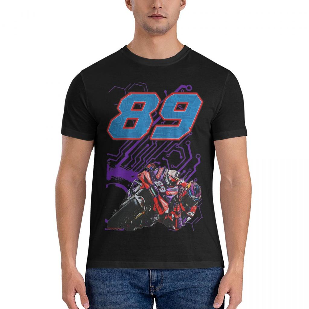 Streetwear T Shirt Jorge Martins Racing 100% Cotton T-Shirts MOTO The GP Popular Tee Shirt for Men Y2K Short Sleeve Clothes
