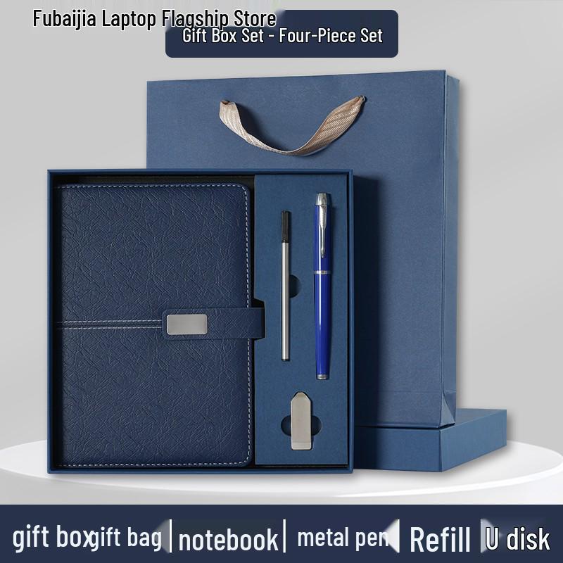 Luxury Oil Paper Texture Notebook Set: Custom Diary, Memo Pad & Gift Box with Optional Logo Printing. Perfect for Corporate Souvenirs.