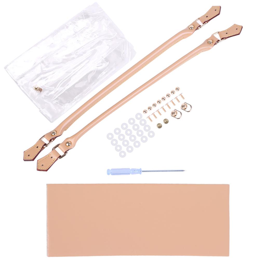 Women Bag Making Kit Clear PVC Handbag DIY Gift Bag Sewing Craft for Mom Girlfriend Birthday Gift
