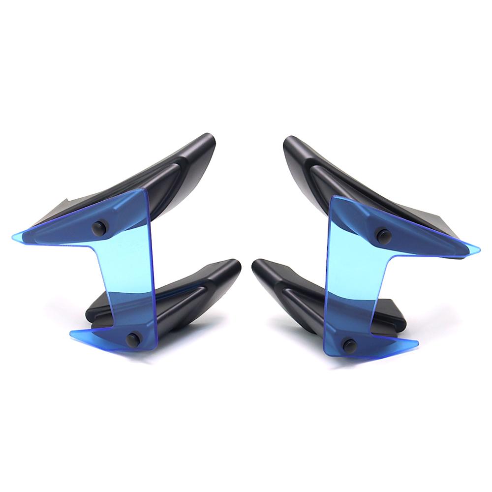 Nowe części motocyklowe boczne dociski nagie spojlery puszczania samolotów Winglet Fairing skrzydła deflektory dla Yamaha MT07 MT 07