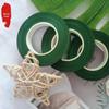Green Floral Stem Twist Tie Tape, 28 Meters, DIY Artificial Flower Tape