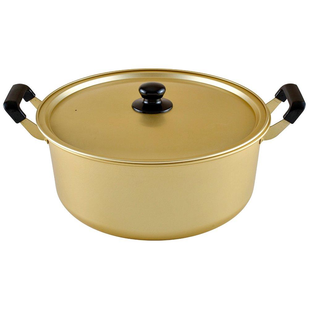 Wahei Freiz Toyomi-an Double-Handled Aluminum Pot, 36cm, Gas Stove Only, Toyomi-an RA-9705