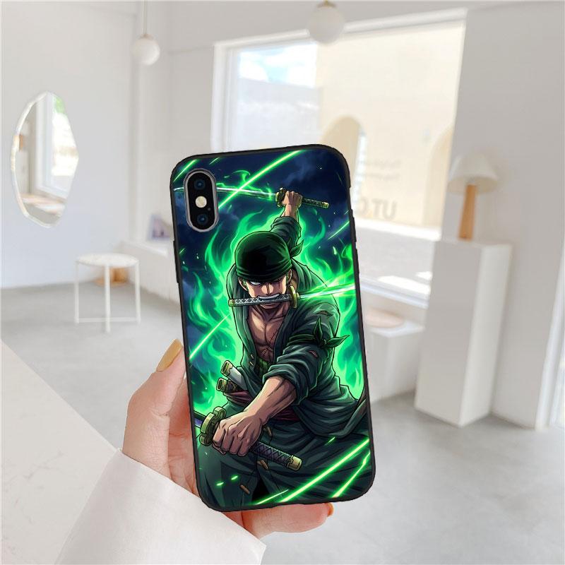 FM45 One Piece Zoro Soft Shell Phone Case for Redmi Note 13 14 Pro+ Plus A3 A3X 13X 13C 13R 14S 14C 14R
