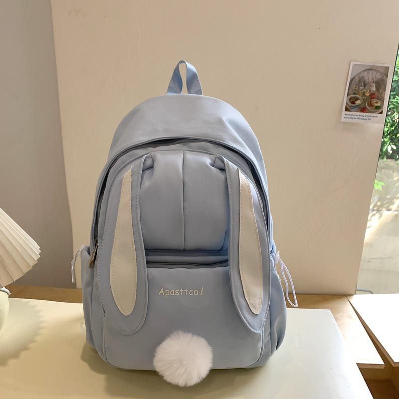 

Школьный рюкзак женский Харадзюку ученица старшей школы милый рюкзак с кроличьими ушками кампус универсальный рюкзак для девушки