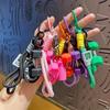 Bag Charm Fitness Series Detachable Barbell Plates with Simulation Dumbbells And Water Cup  Creative Detachable Pendant