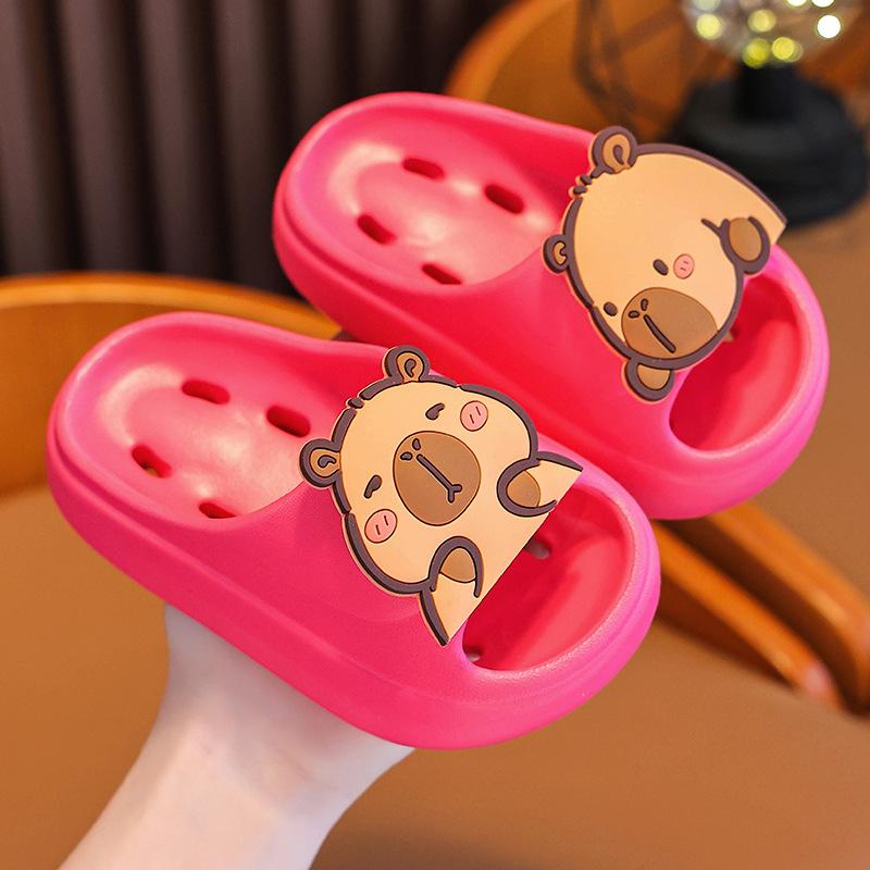 Kapibara Children's Summer Sandals for Boys and Girls, New Leak-Proof, Non-Slip, Breathable Kids' Sandals
