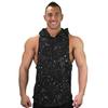 Gym Clothing Men Bodybuilding Stringer Hoodie Tank Top Muscle Shirt New Tee